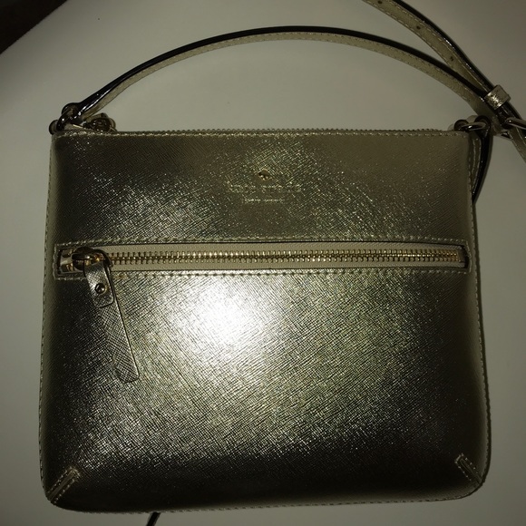 Gold Kate Spade Cross Body Bag - Picture 5 of 8
